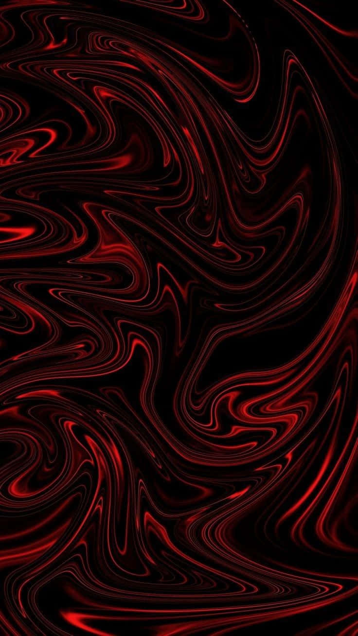 "The perfect combination of Black and Red - A unique iPhone!" Wallpaper