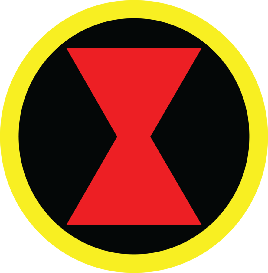 Black Red X Superhero Logo PNG