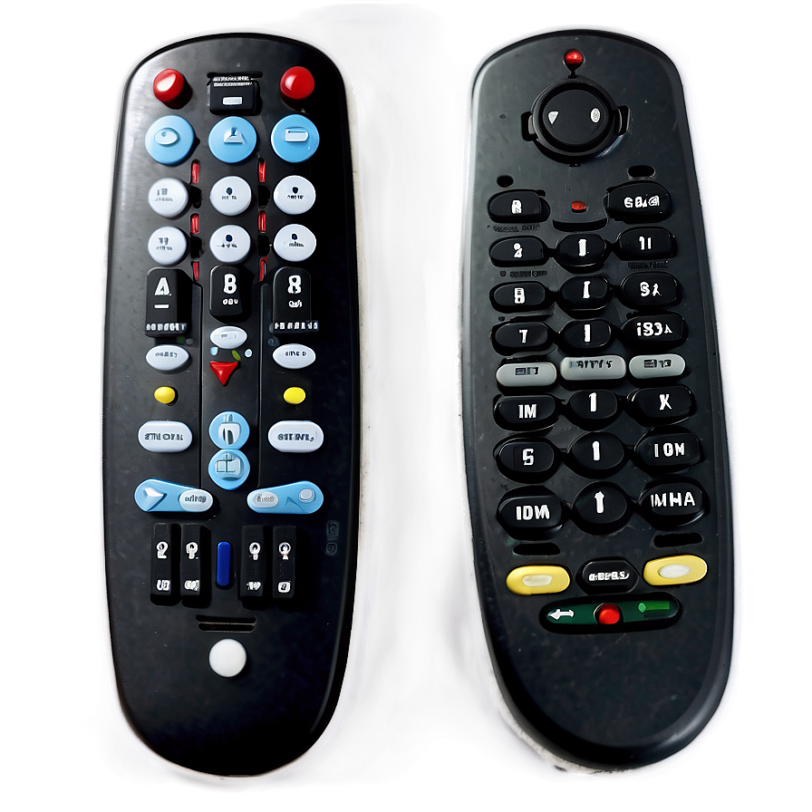 Black Remote Control Png Sho PNG