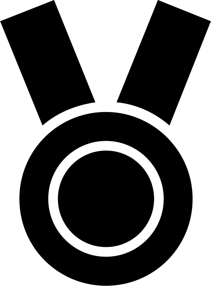 Black Ribbon Symbol Graphic PNG