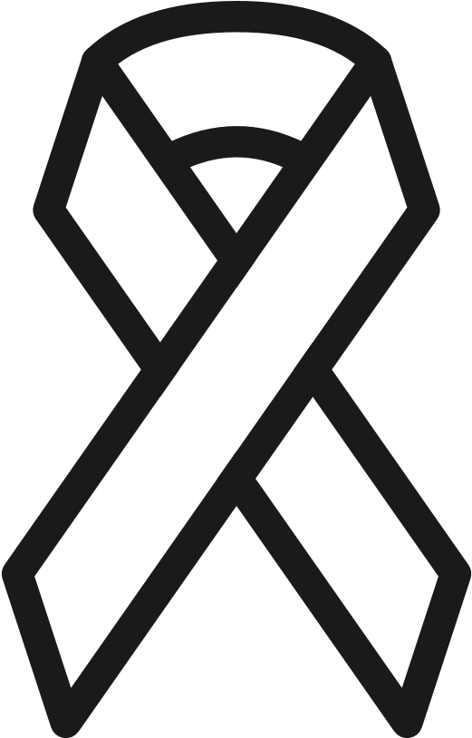 Black Ribbon Symbol Mourning Remembrance.png PNG