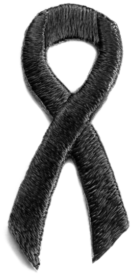 Black Ribbon Symbolof Mourningand Remembrance.png PNG