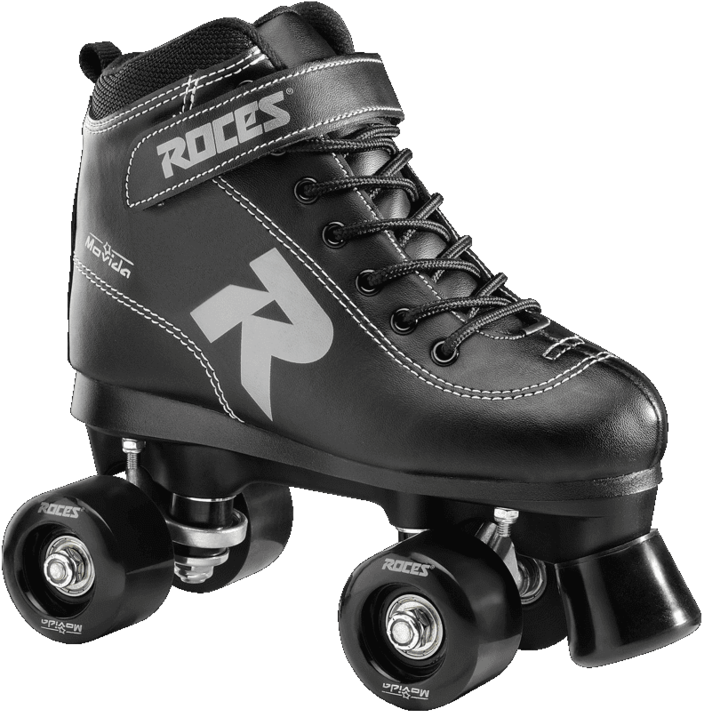 Black Roces Classic Quad Skate PNG