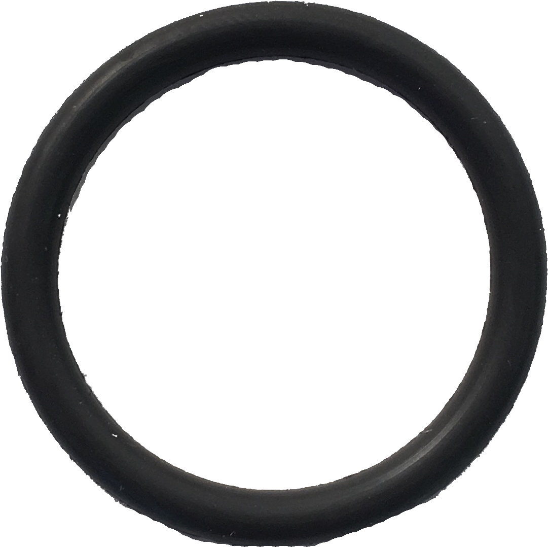 Black Rubber O Ring Seal PNG