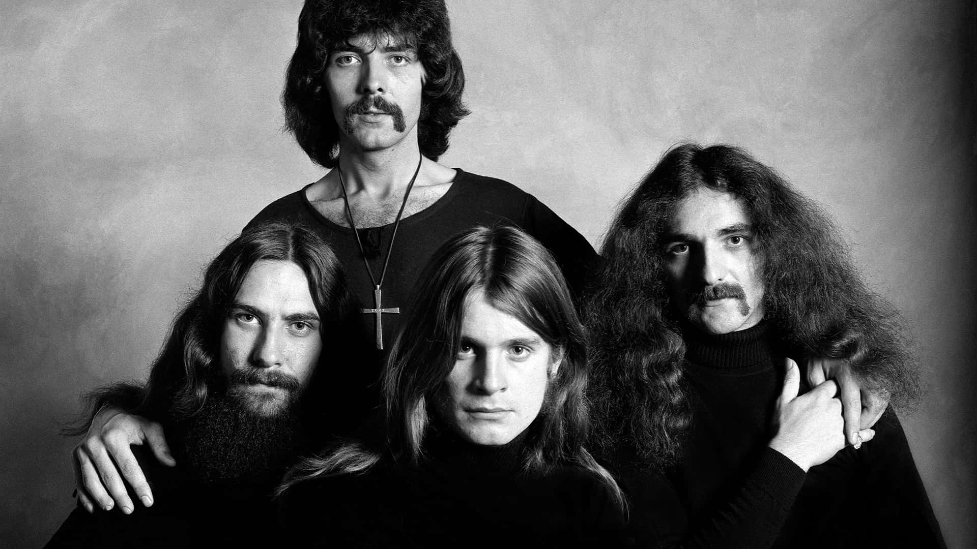 Black Sabbath Classic Band Portrait Wallpaper