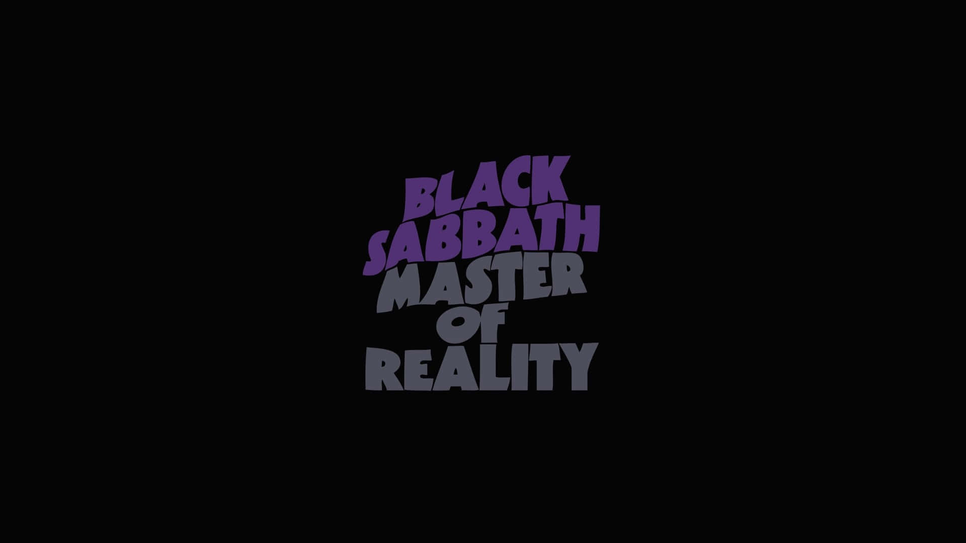Black Sabbath Masterof Reality Album Cover Wallpaper