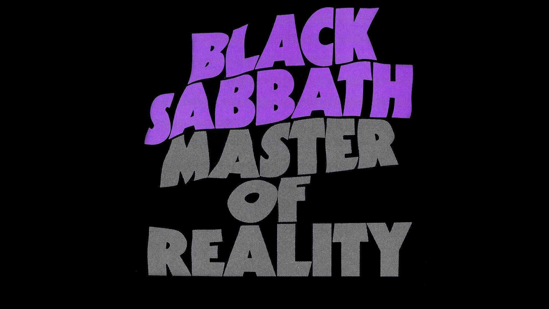Black Sabbath Masterof Reality Album Cover Wallpaper