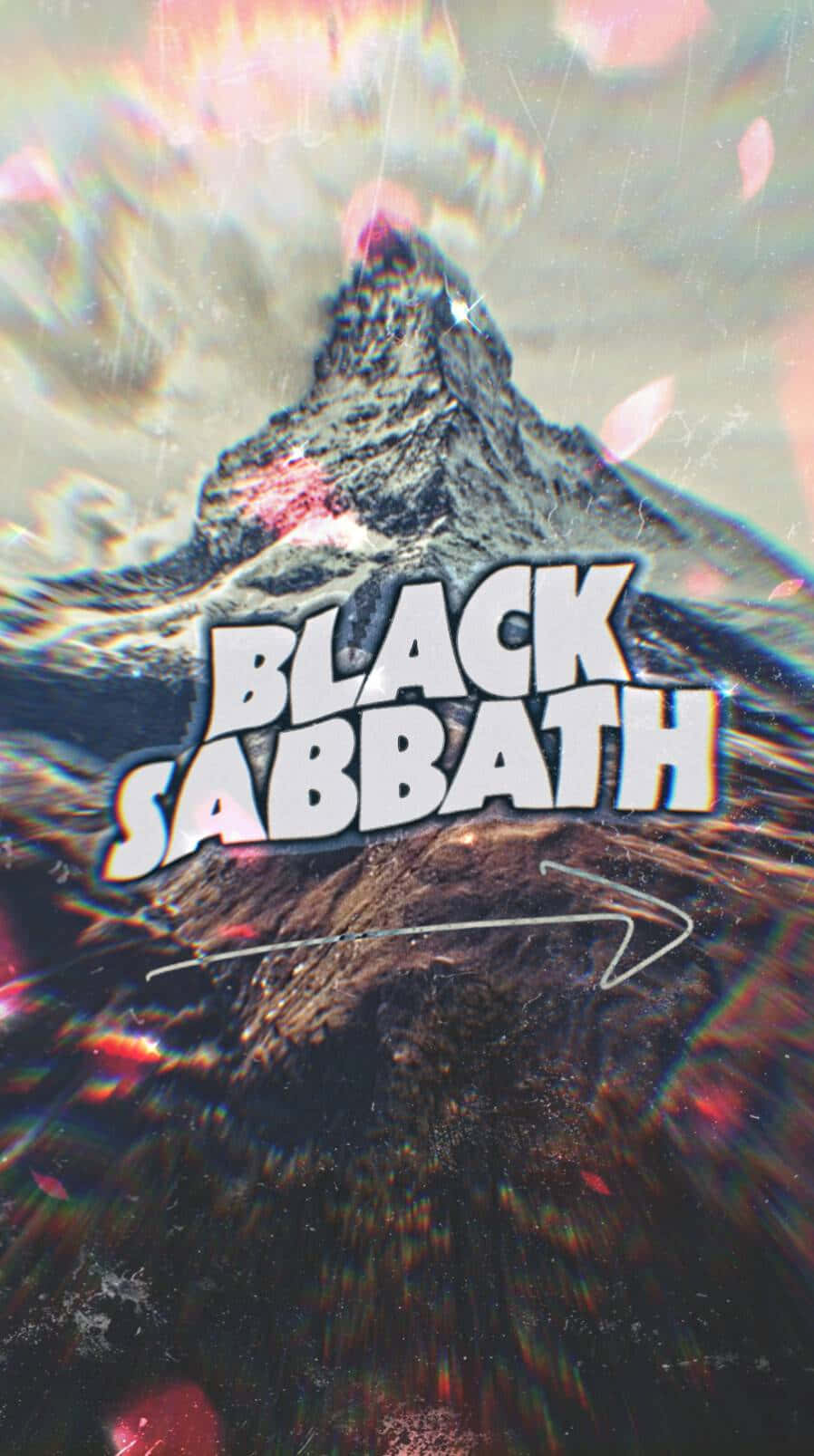 Black Sabbath Mountain Artwork Wallpaper