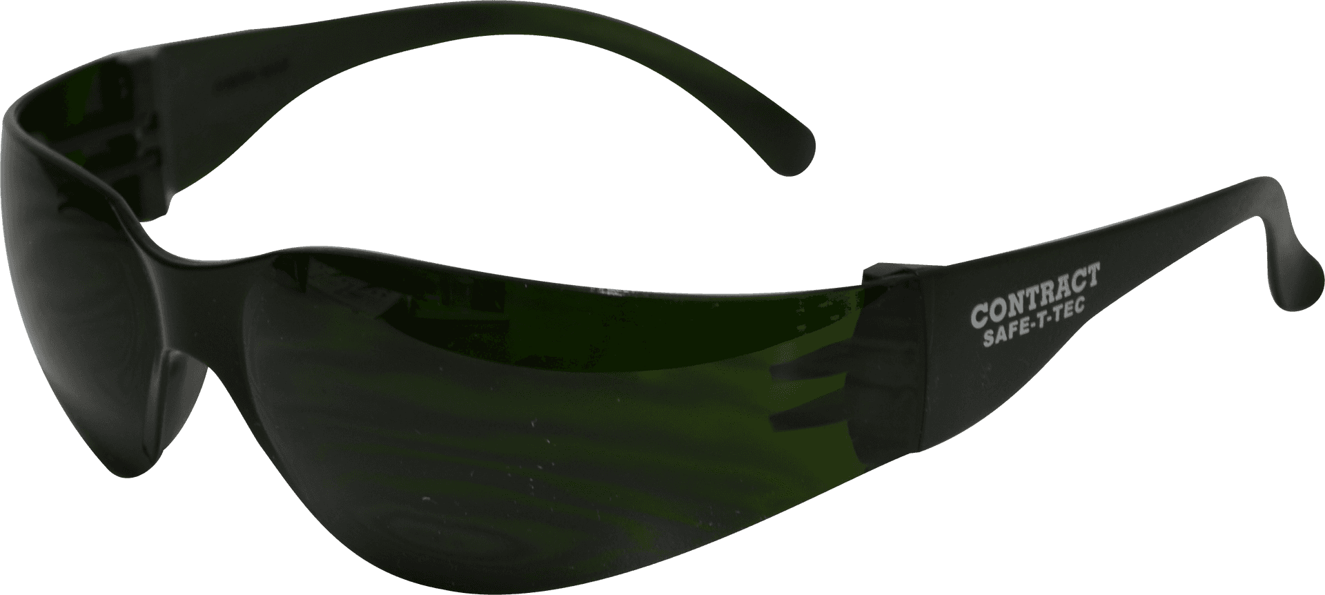 Black Safety Goggles Contract Safe Tec PNG