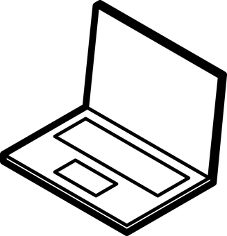 Black Screen Laptop Image PNG