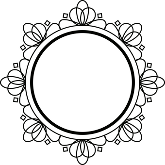 Black Screenwith Circle Texture PNG
