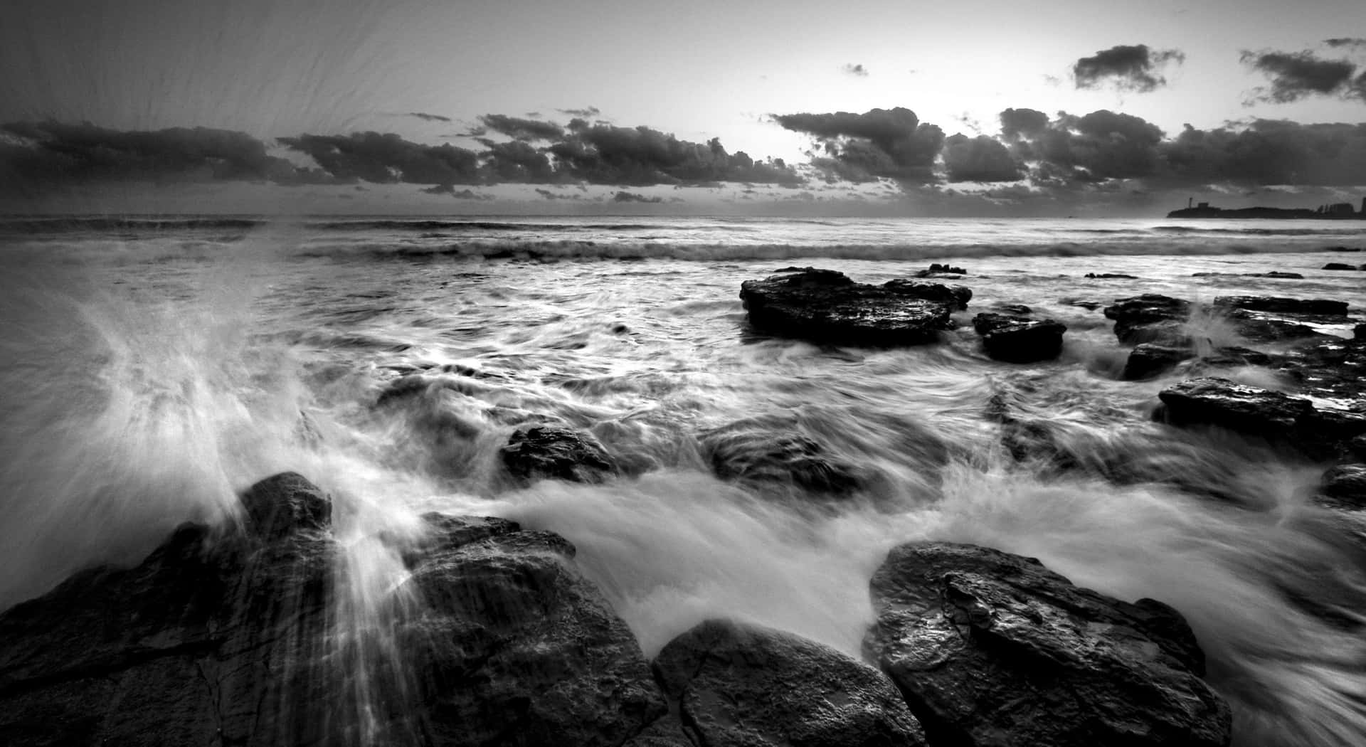 Eltranquilo Mar Negro. Fondo de pantalla