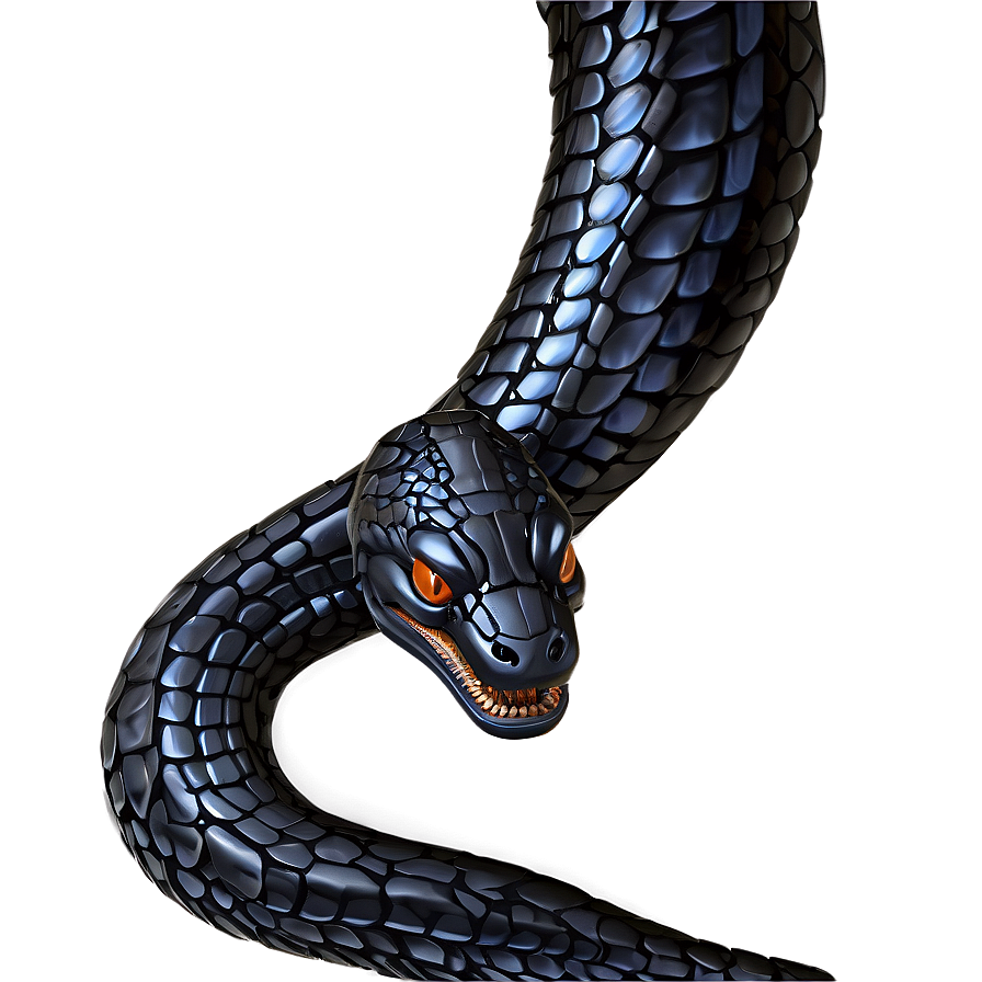 Black Serpent Outline Png 73 PNG