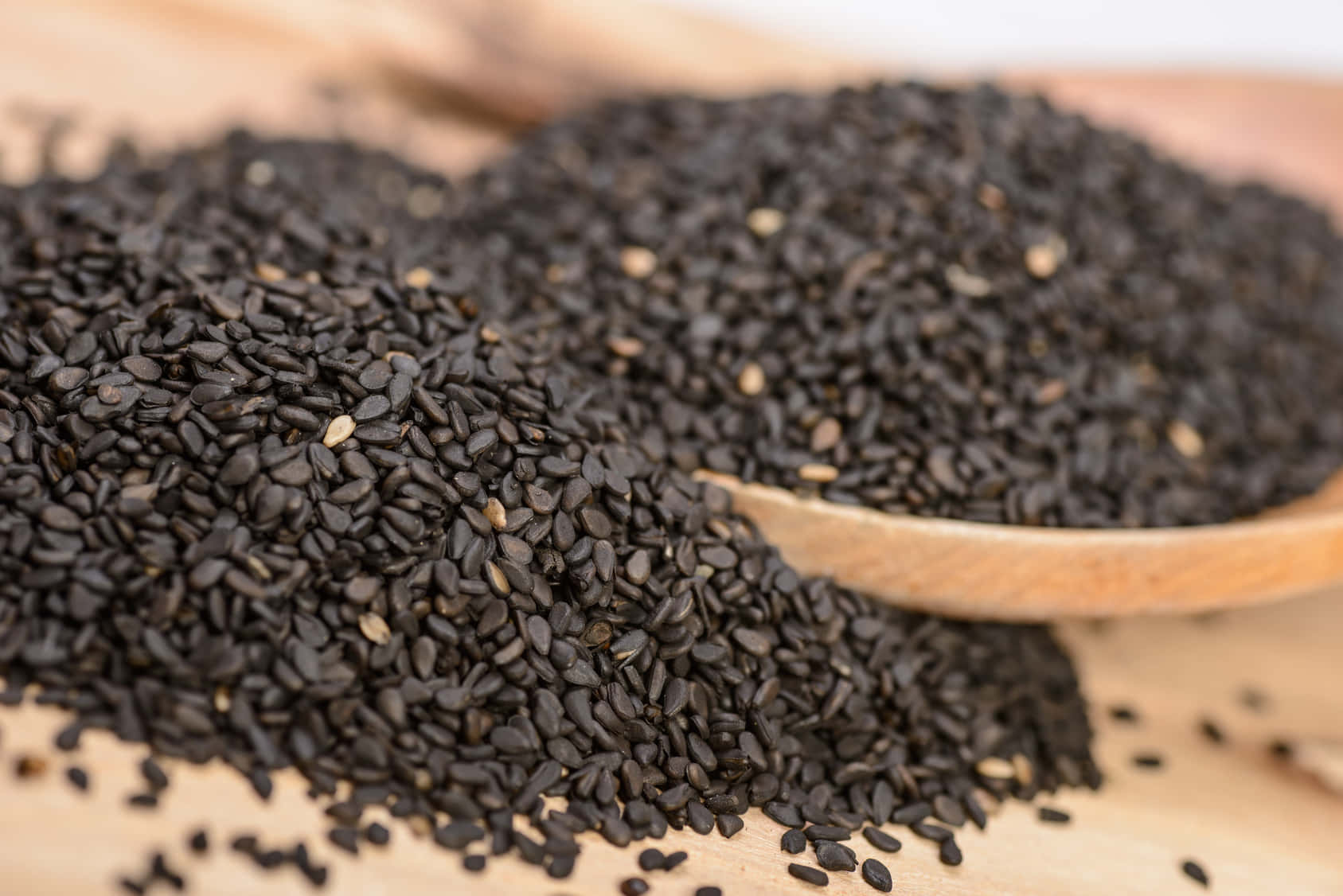 Delicious and nutty, black sesame seeds add flavor and texture to a variety of dishes. Wallpaper