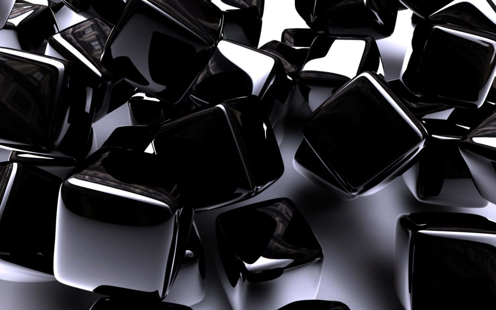 Luxurious and Bold Black Shiny Background