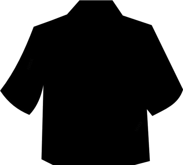 Black Shirt Template Graphic PNG