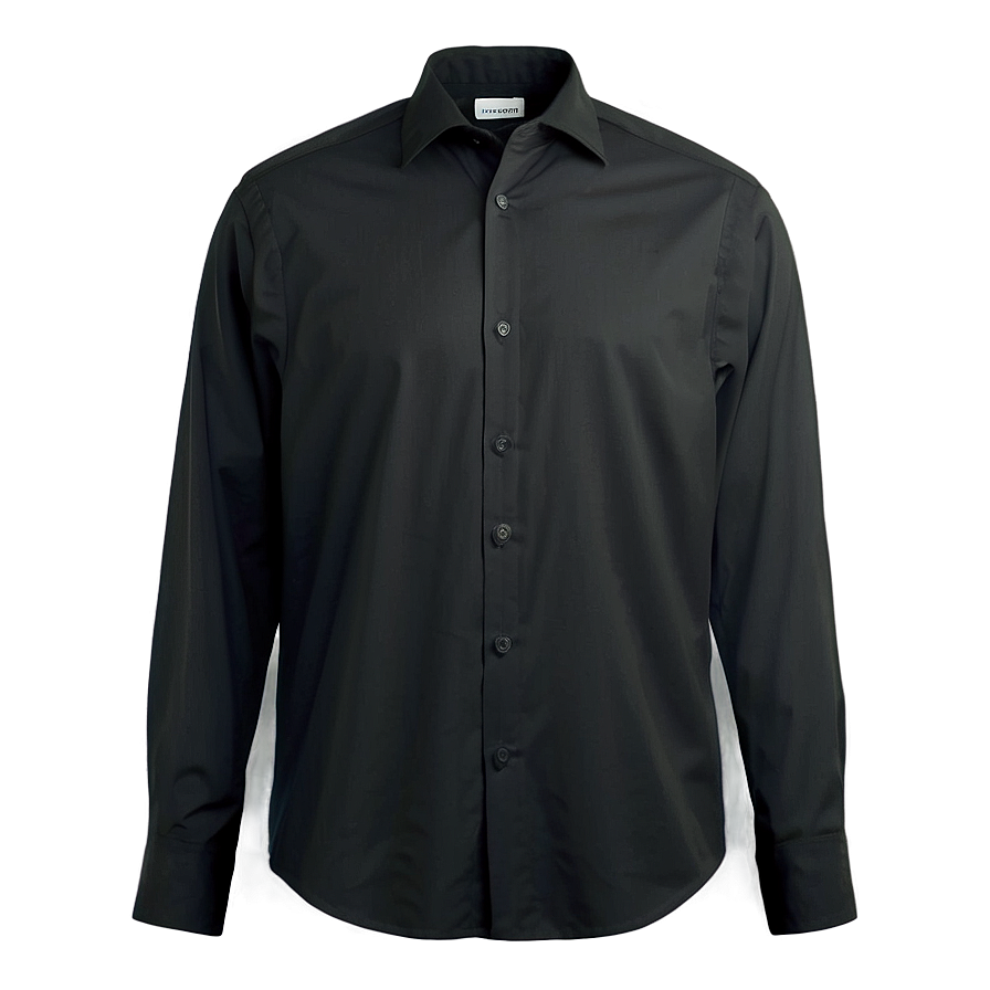 Download Black Shirt With Embroidery Png Cua60 | Wallpapers.com