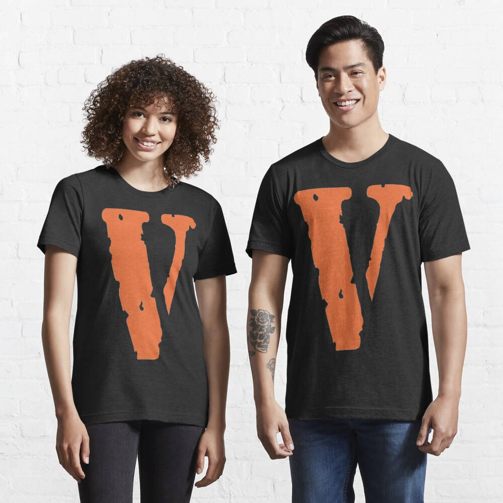 Black Shirts With Orange Logo Vlone Pfp Wallpaper