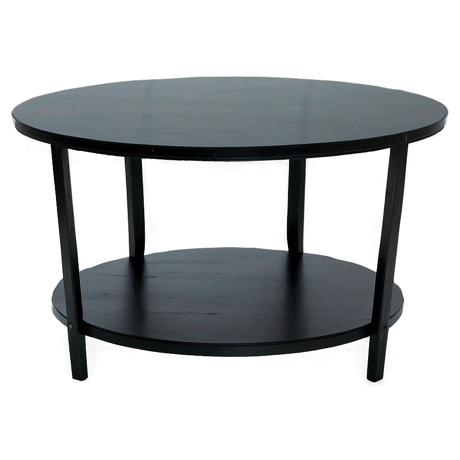 Black Side Table Png 06132024 PNG