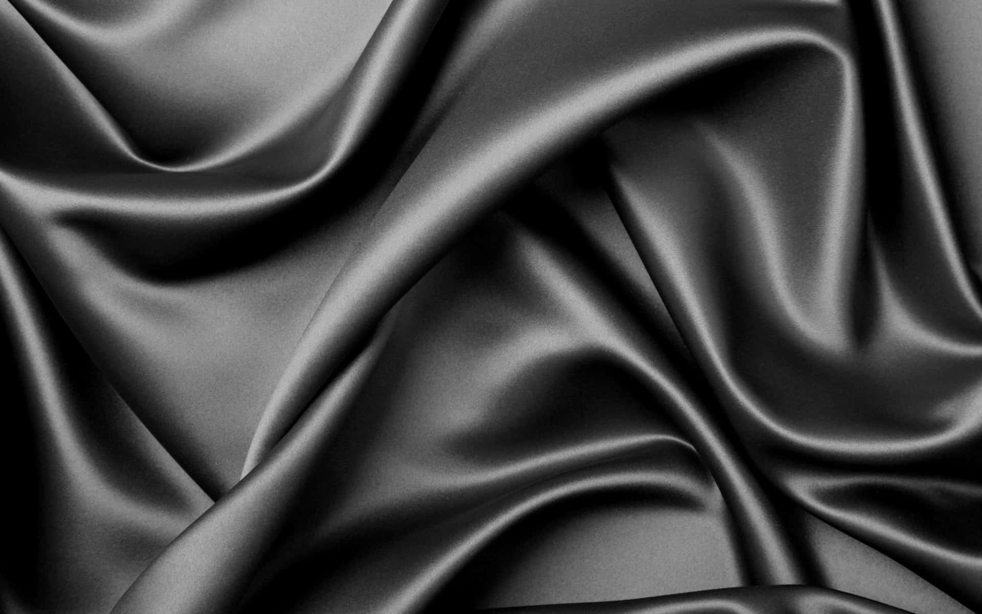 Black Silk Fabric With Texture Wallpaper