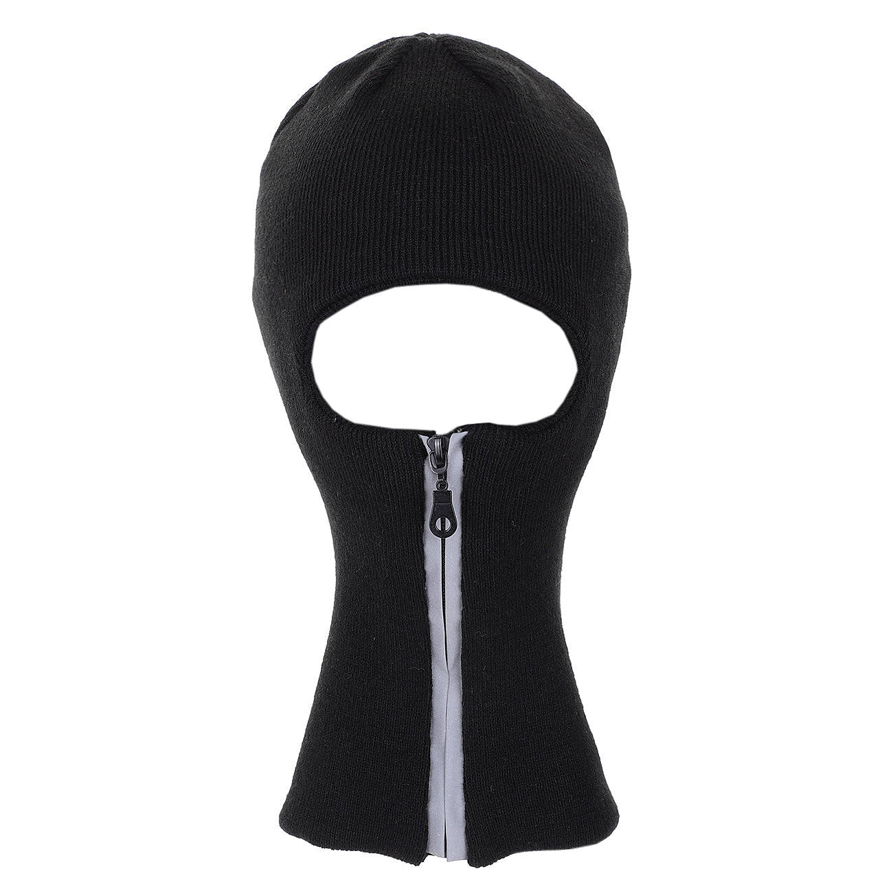 Black Ski Mask With Zipper Wallpaper