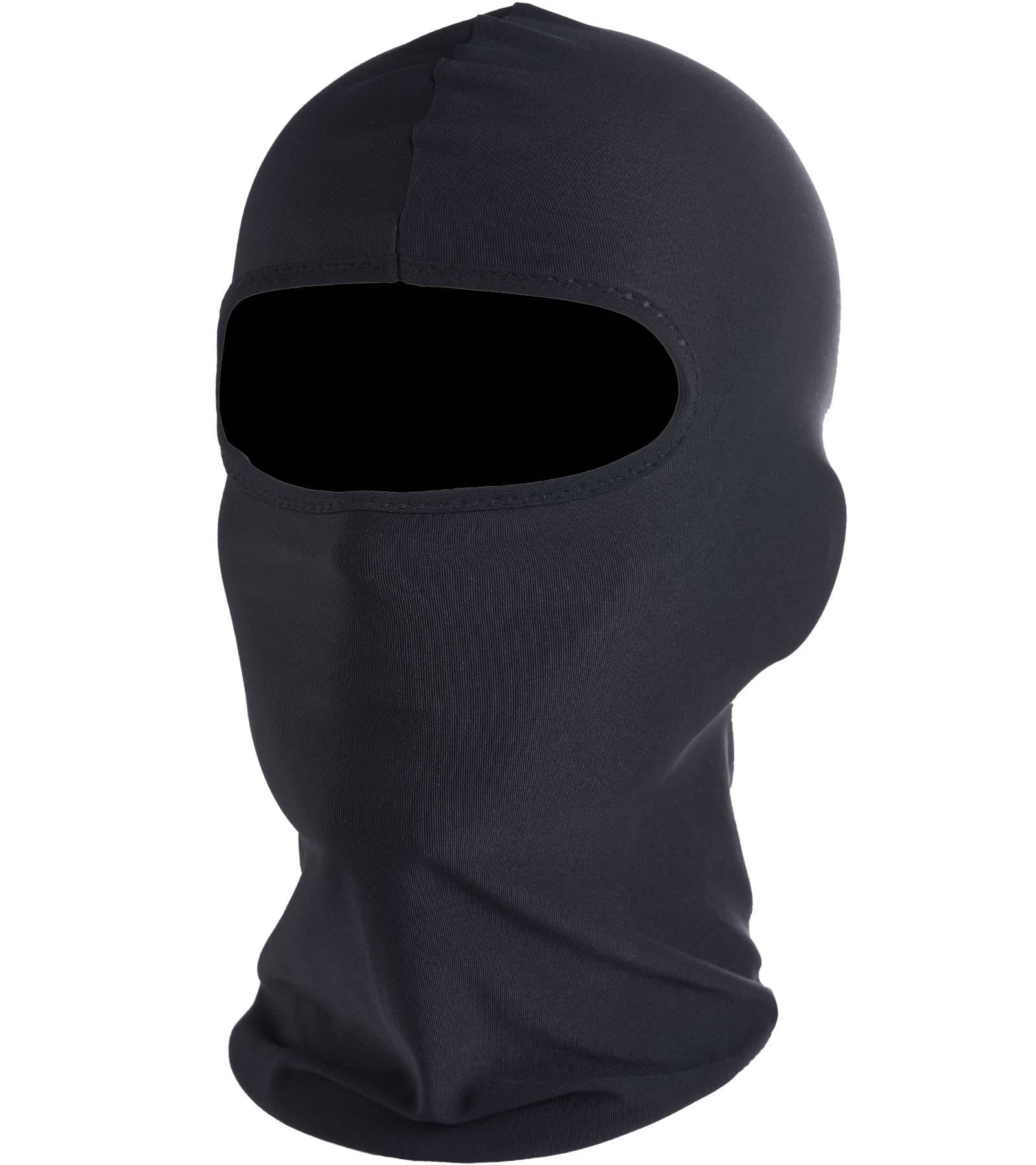 Download A Black Balaclava With A Black Face Mask Wallpaper ...