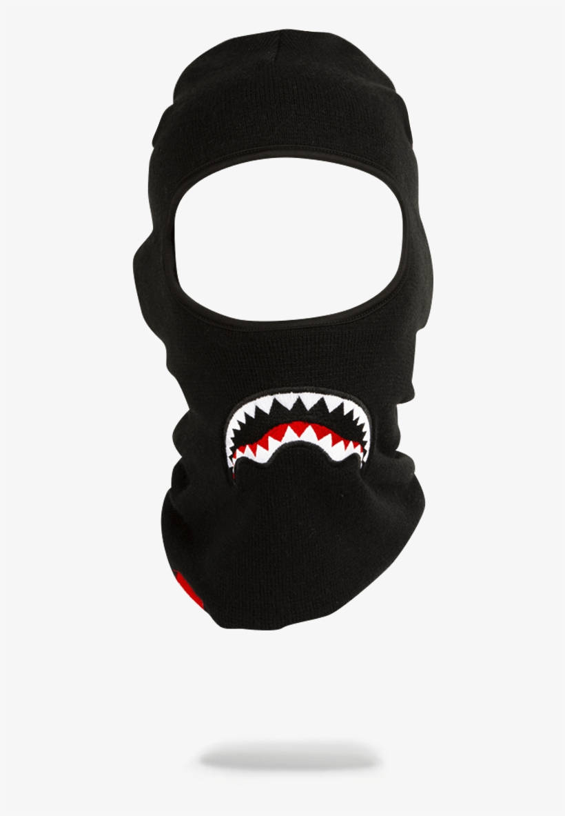Black Ski Mask With Funny Teeth Wallpaper