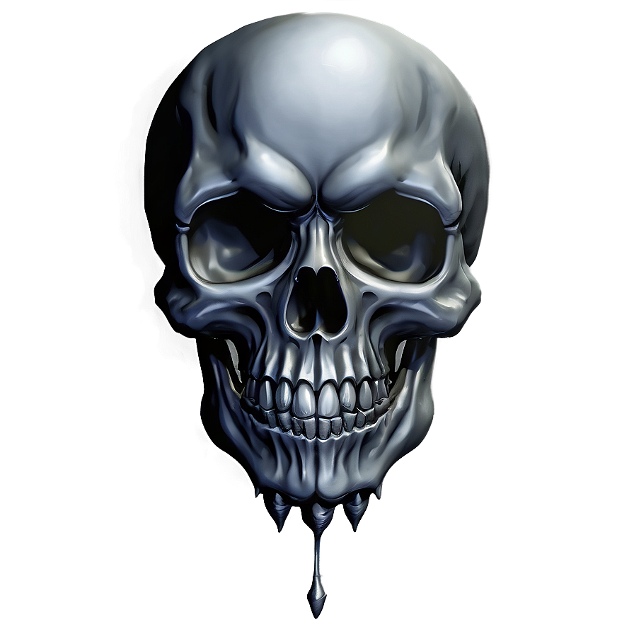 Black Skull Emblem Png 76 PNG
