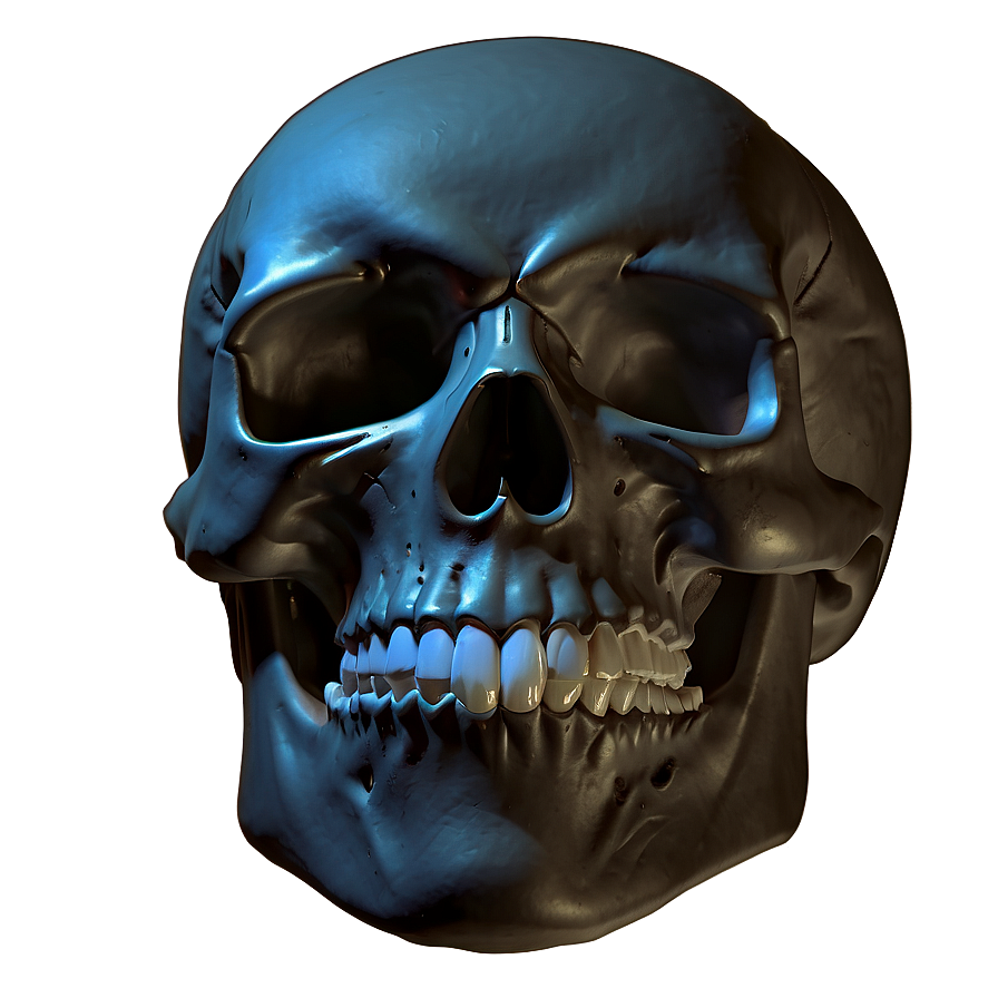 Black Skull Icon Png 06202024 PNG