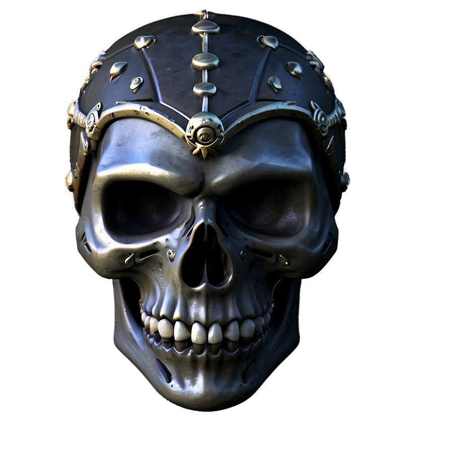 Black Skull Warrior Png 06202024 PNG