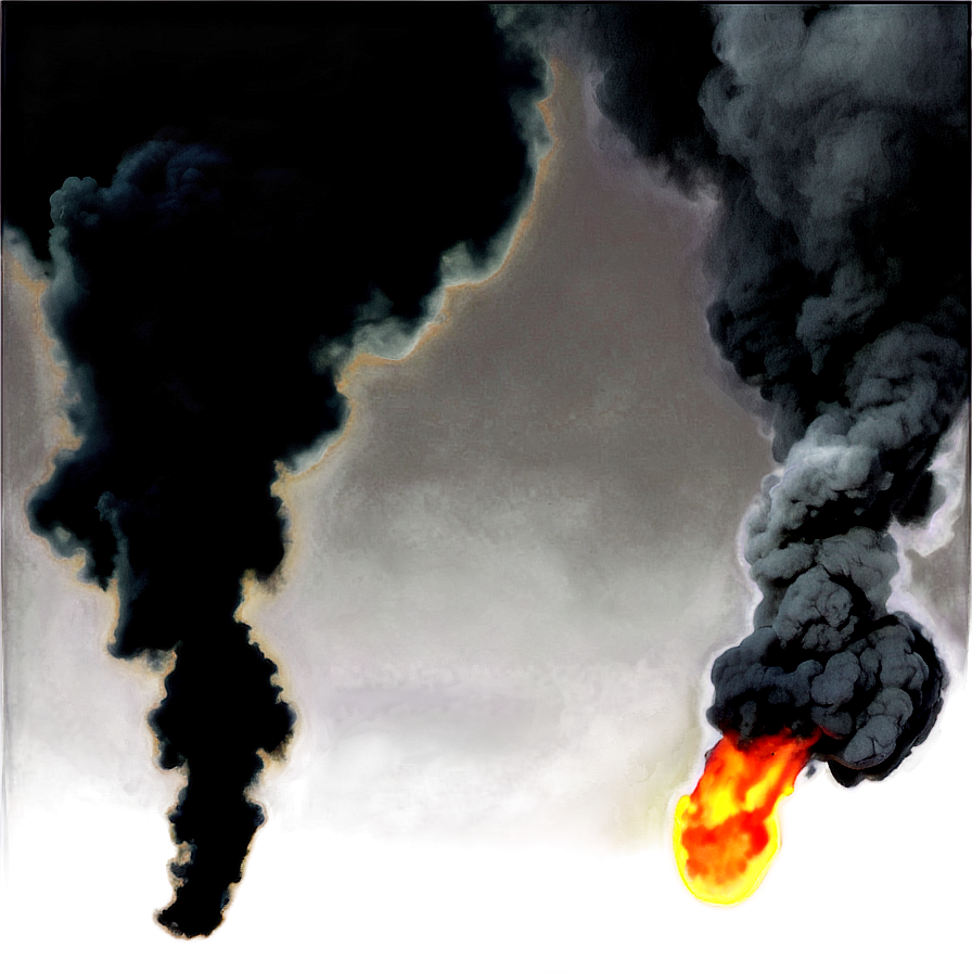 Black Smoke Overlay Png 05252024 PNG