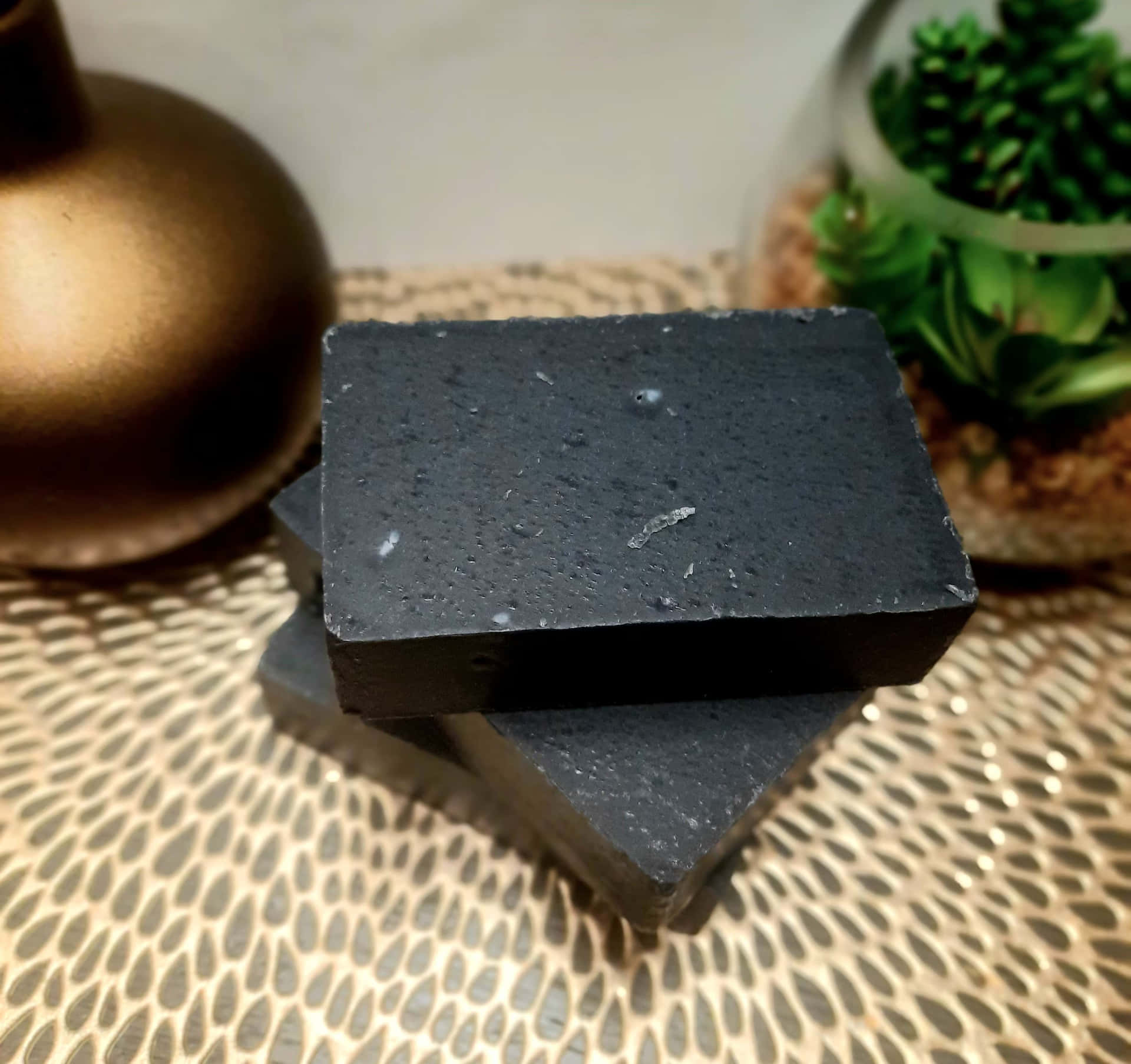 Nourish and rejuvenate your skin with natural African black soap. Wallpaper