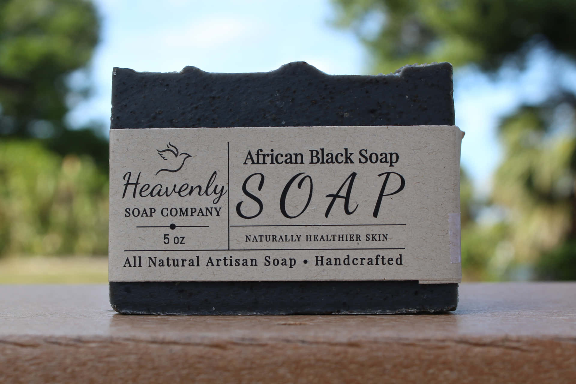 Natural African Black Soap Wallpaper