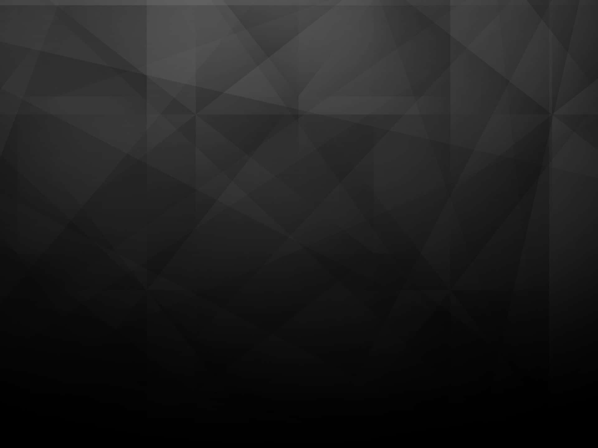 Black Abstract Background With Triangles