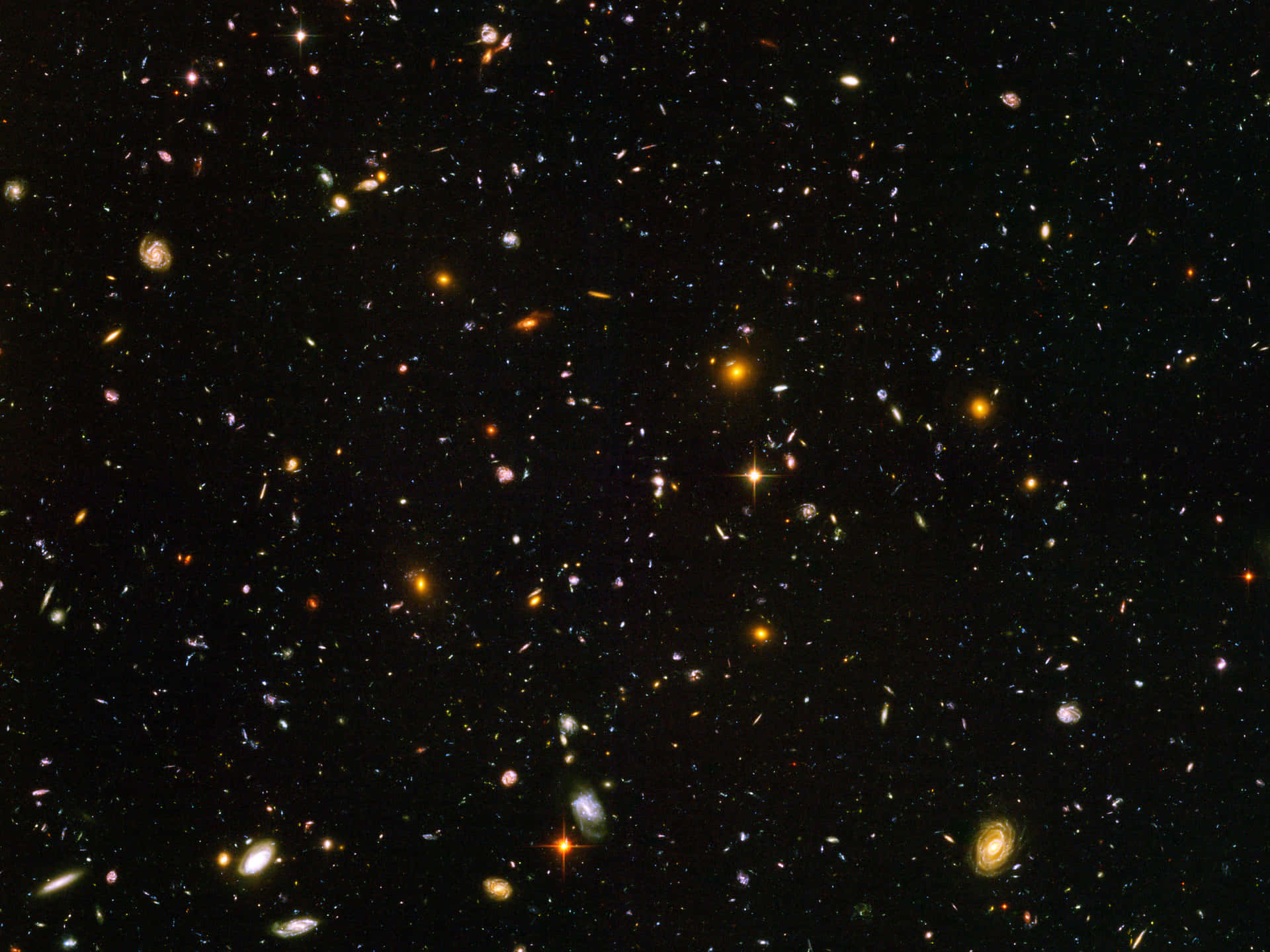 a large number of galaxies Wallpaper