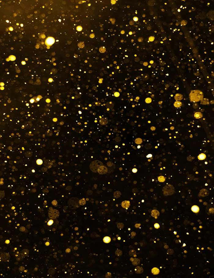 Black Sparkle Background With Bokeh Effects