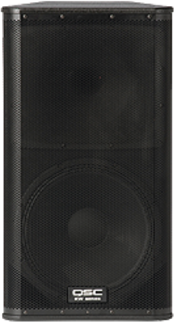 Black Speaker Q S C Model PNG