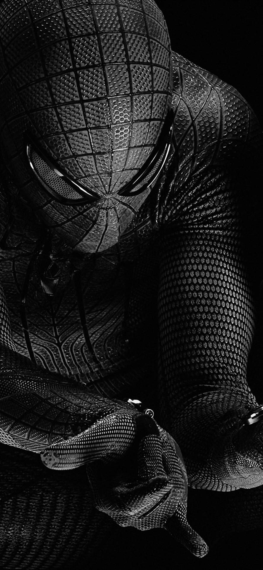 Black Spiderman Iphone Dark Background