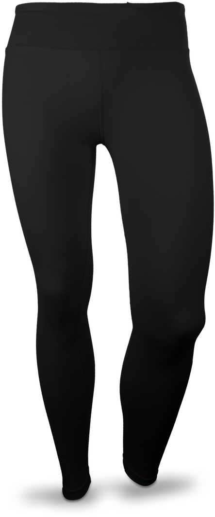 Black Sport Leggings Product Display PNG