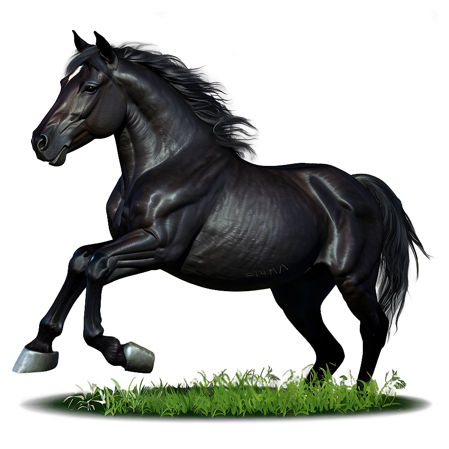 Black Stallion Horse Png Yqb96 PNG