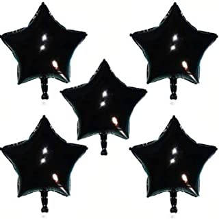 Black Star Balloons Wallpaper