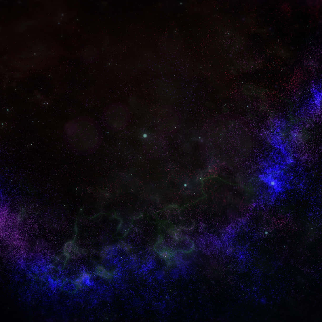 Download Black Starry Background 1224 X 1224 | Wallpapers.com