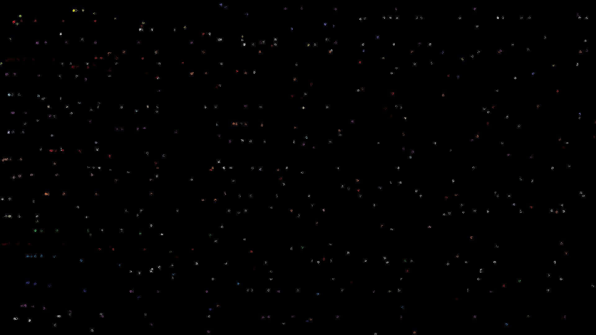 Black Starry Background 1920 X 1080
