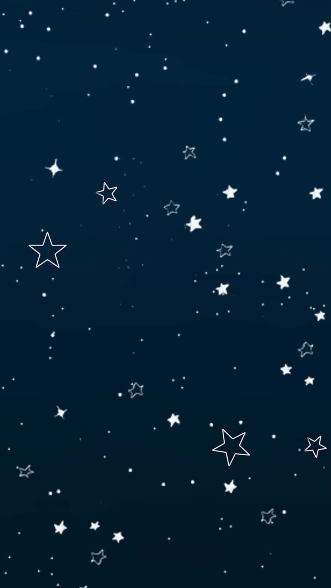 Sterneam Himmel Hintergrundbild Wallpaper