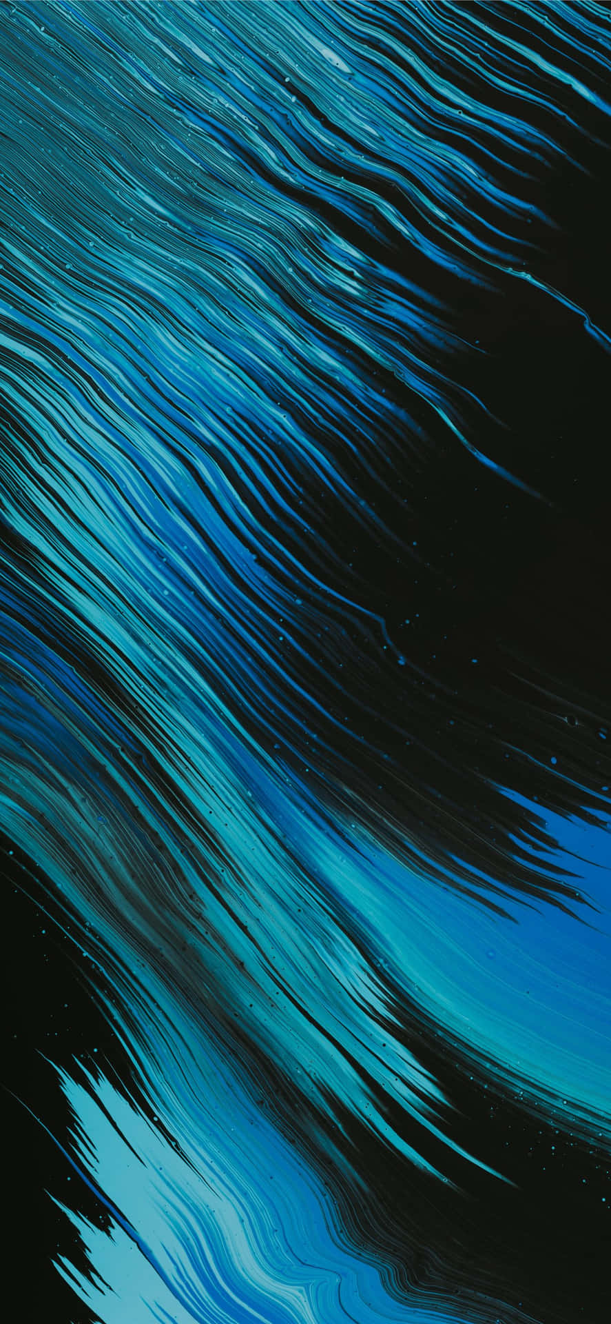 Blue Black Stars Iphone Wallpaper