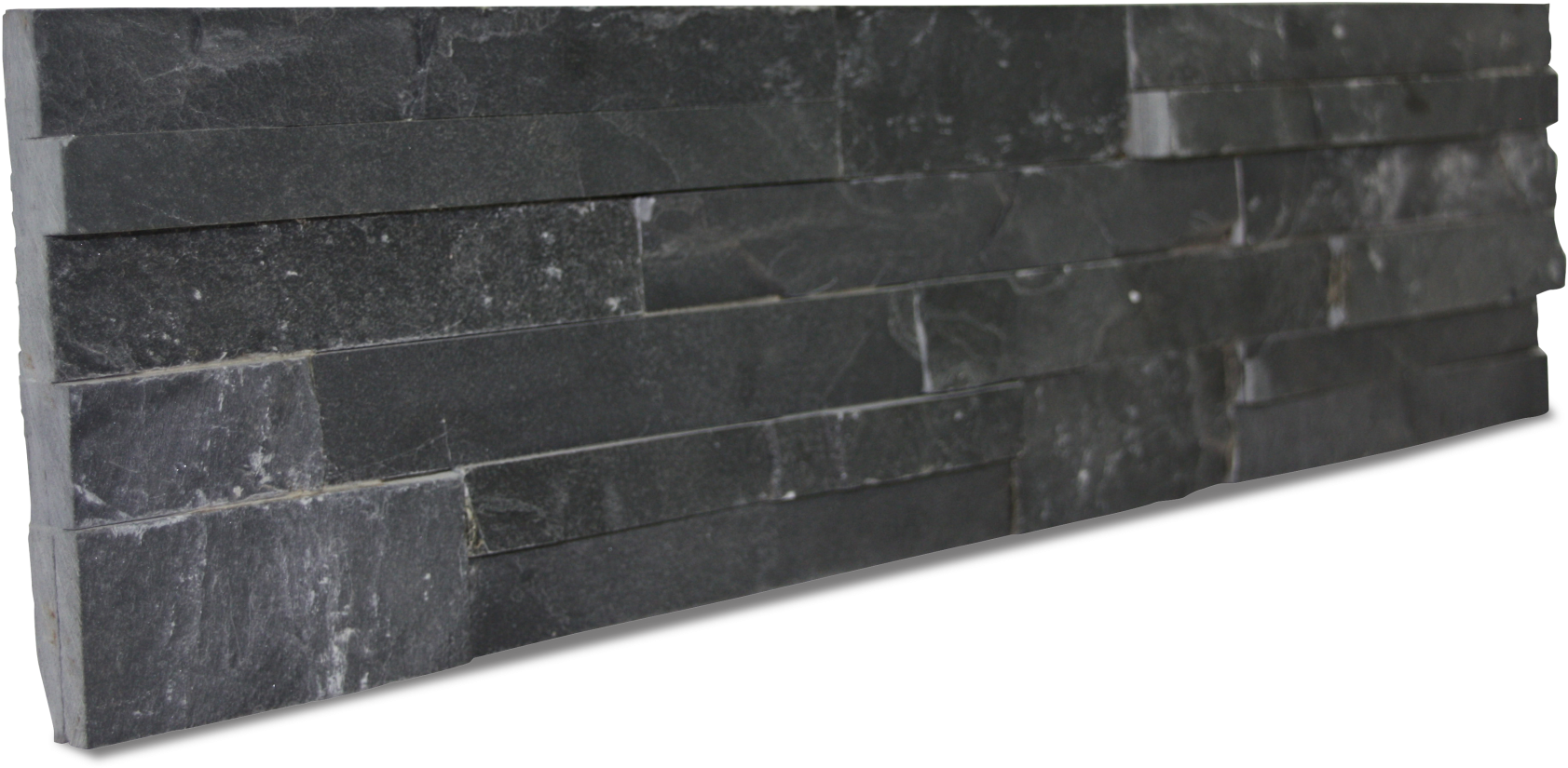 Black Stone Wall Texture PNG