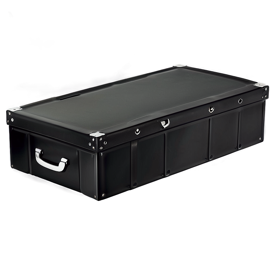 Black Storage Box Png Hlw PNG