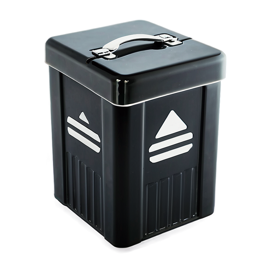 Black Storage Box Png Mhf PNG