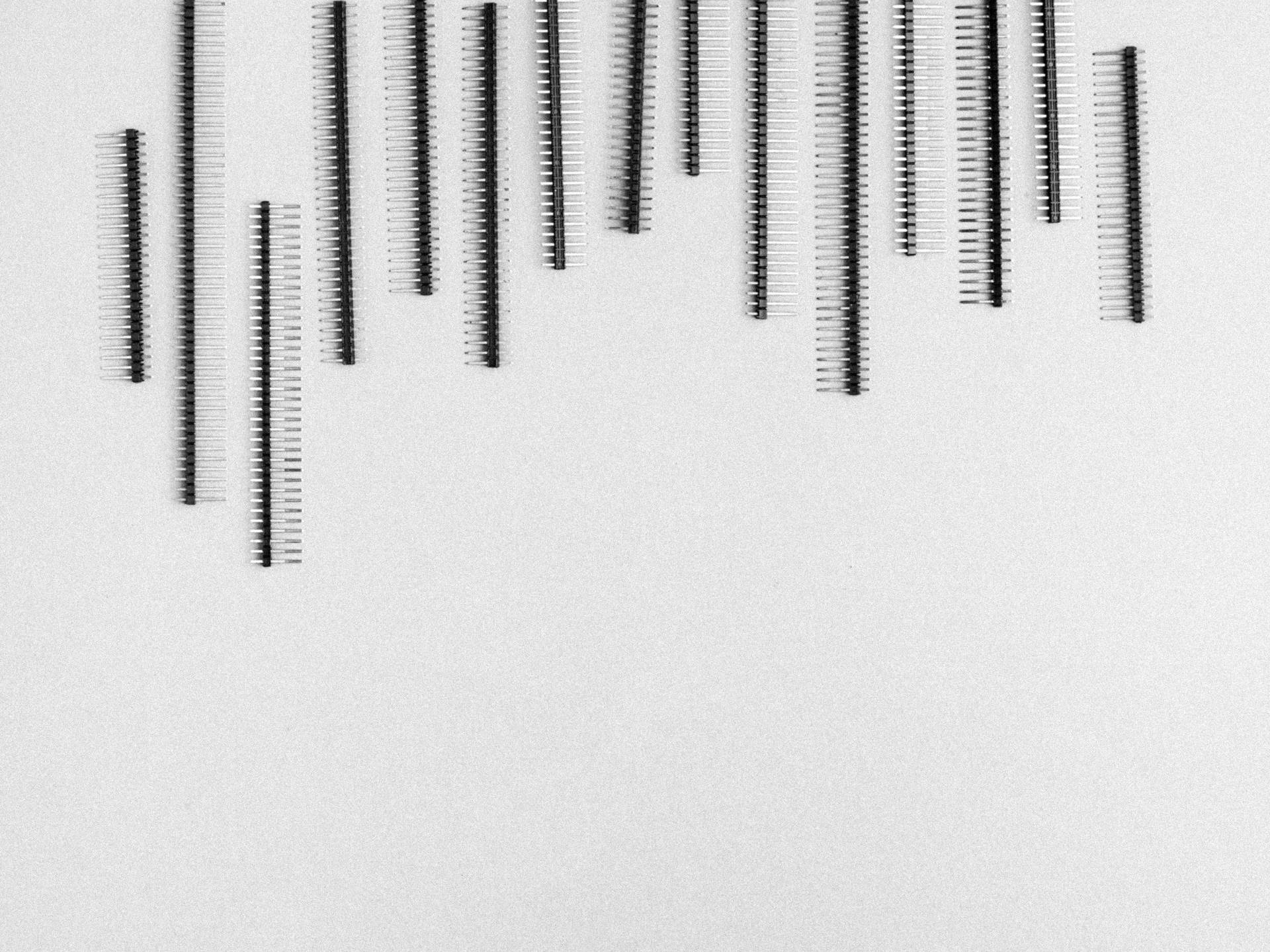 Black Striped Lines Plain Aesthetic Wallpaper