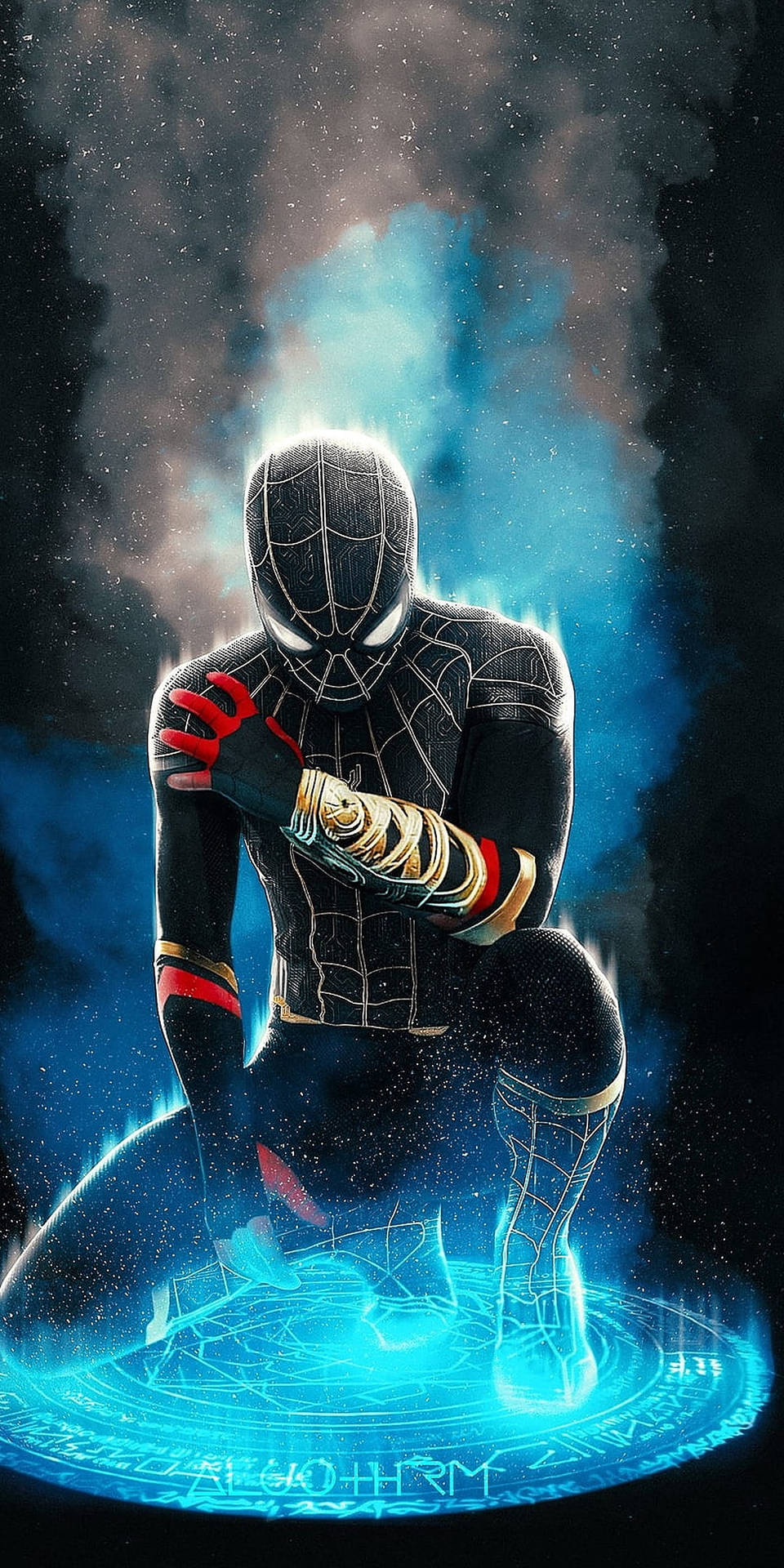 Download Black Suit Spider Man 4k Wallpaper 